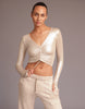 RUCHED TOP [Gold Stone]
