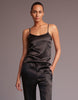 SATIN CAMI [BLACK]