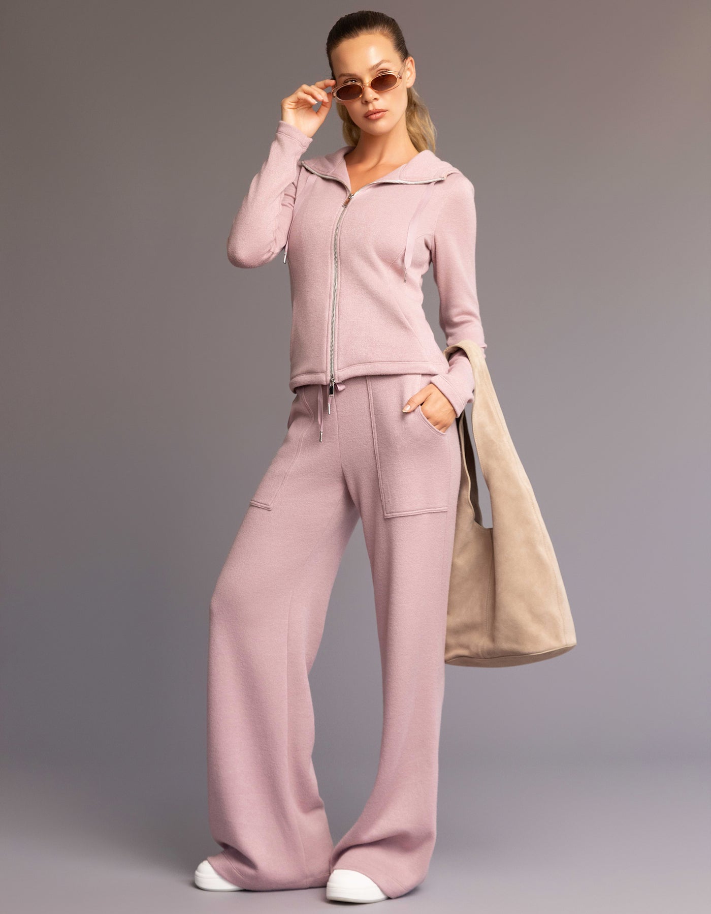 BOOST HOODIE  [VINTAGE ROSE ]