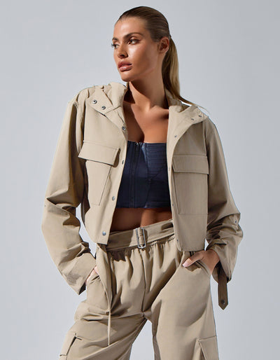 AVA JACKET [BEIGE]