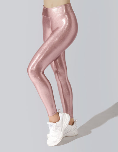 Heroine Sport Marvel Legging Shiny Womens Tights - Made in USA