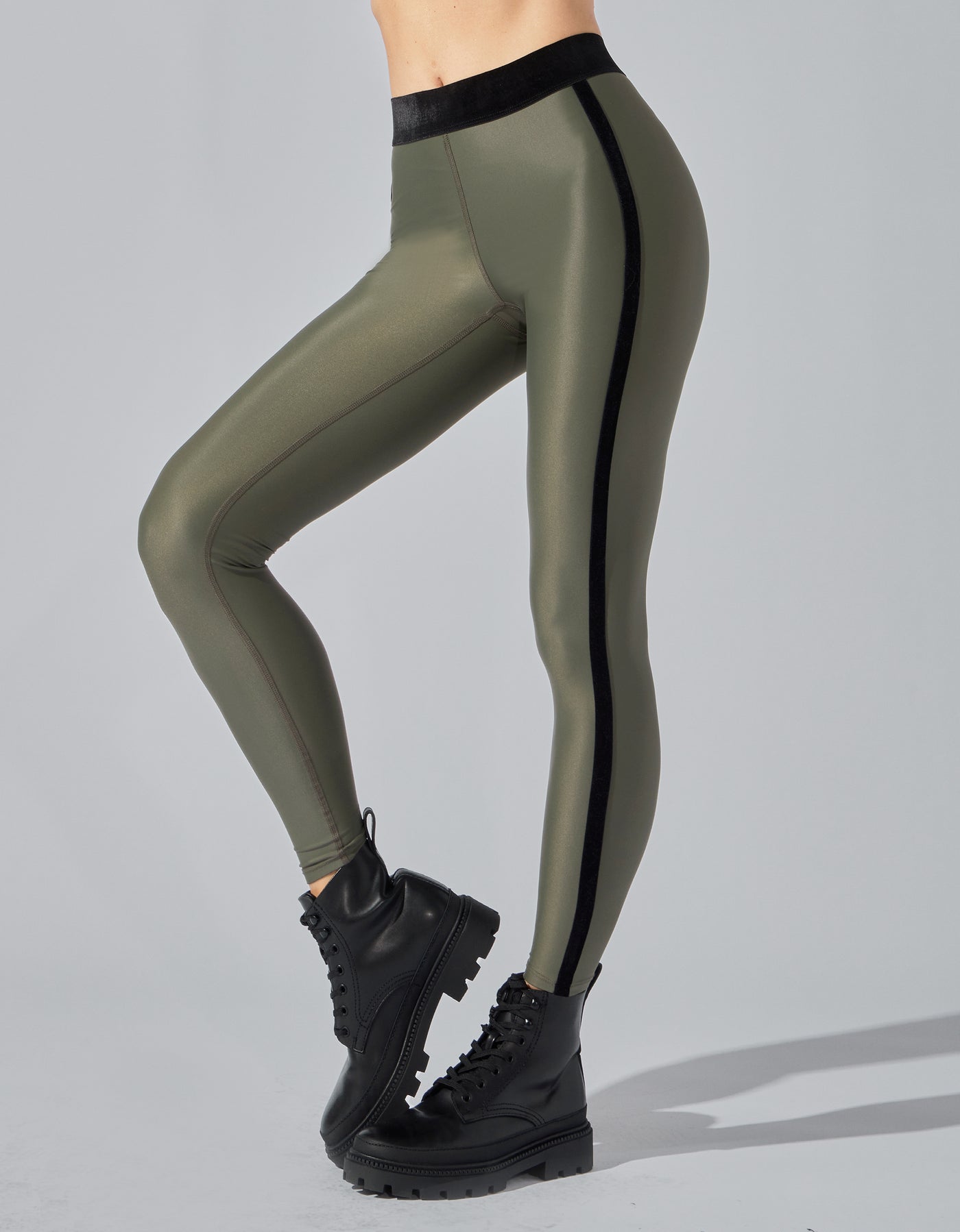 Velvet Tux Legging [Army]
