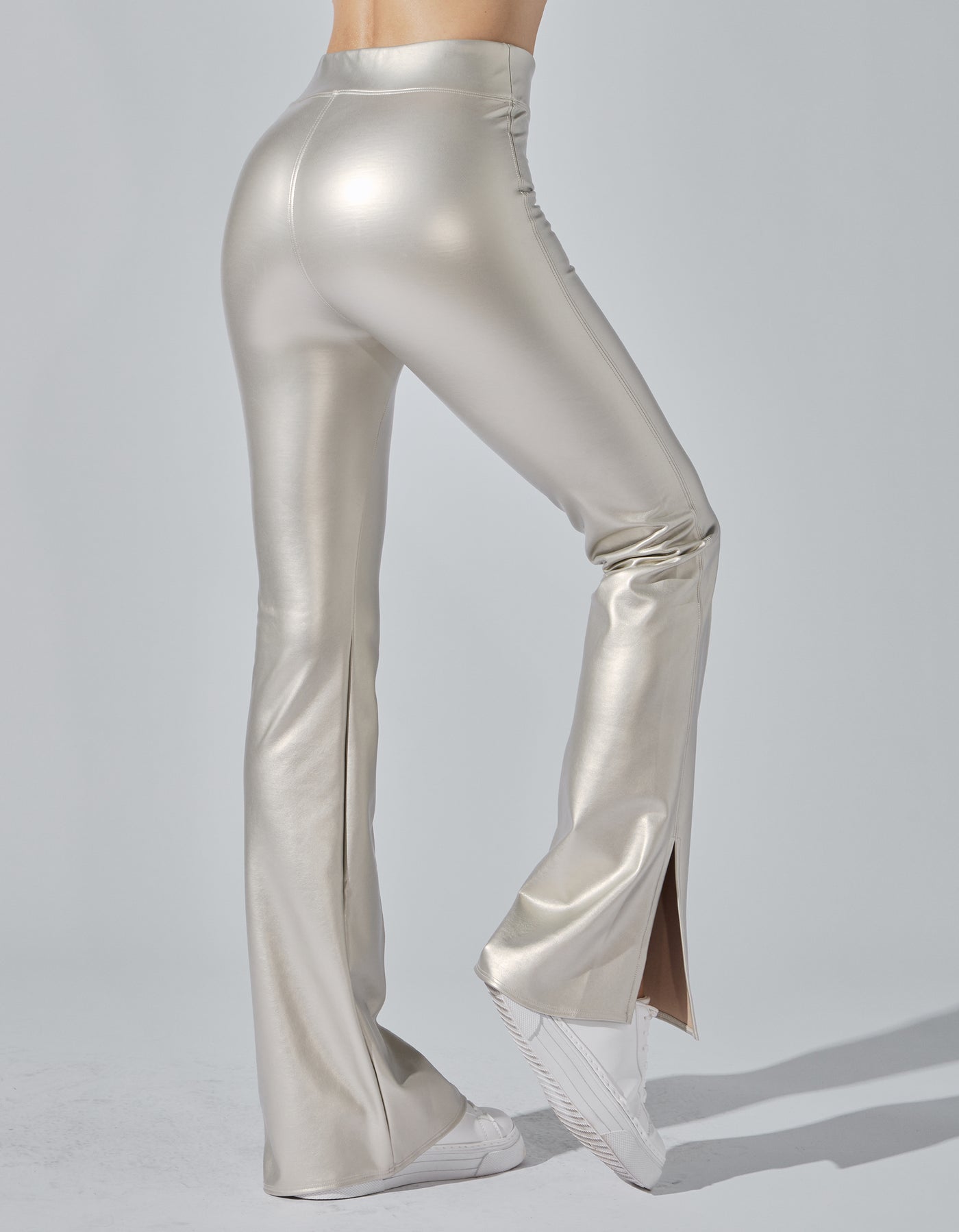 Power Pants [Brushed Gold Leather]