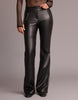 AIMEE LEATHER PANTS [BLACK]