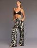 SATIN CARGO PANTS [VINTAGE CAMO ]