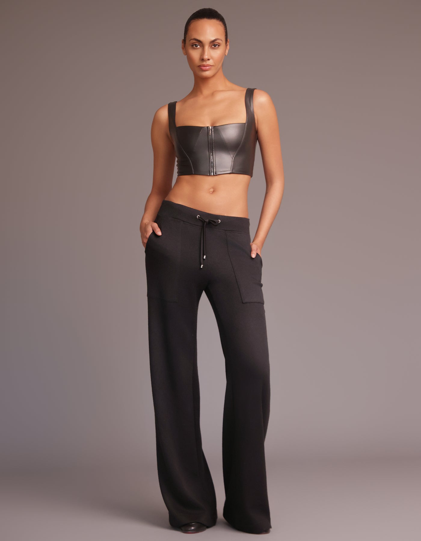 PLUSH PANTS [BLACK]