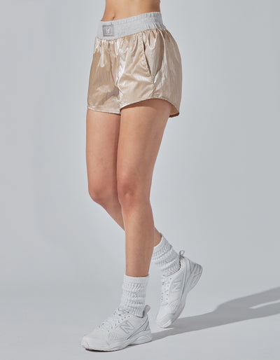 Glow Shorts [Taupe Shimmer]